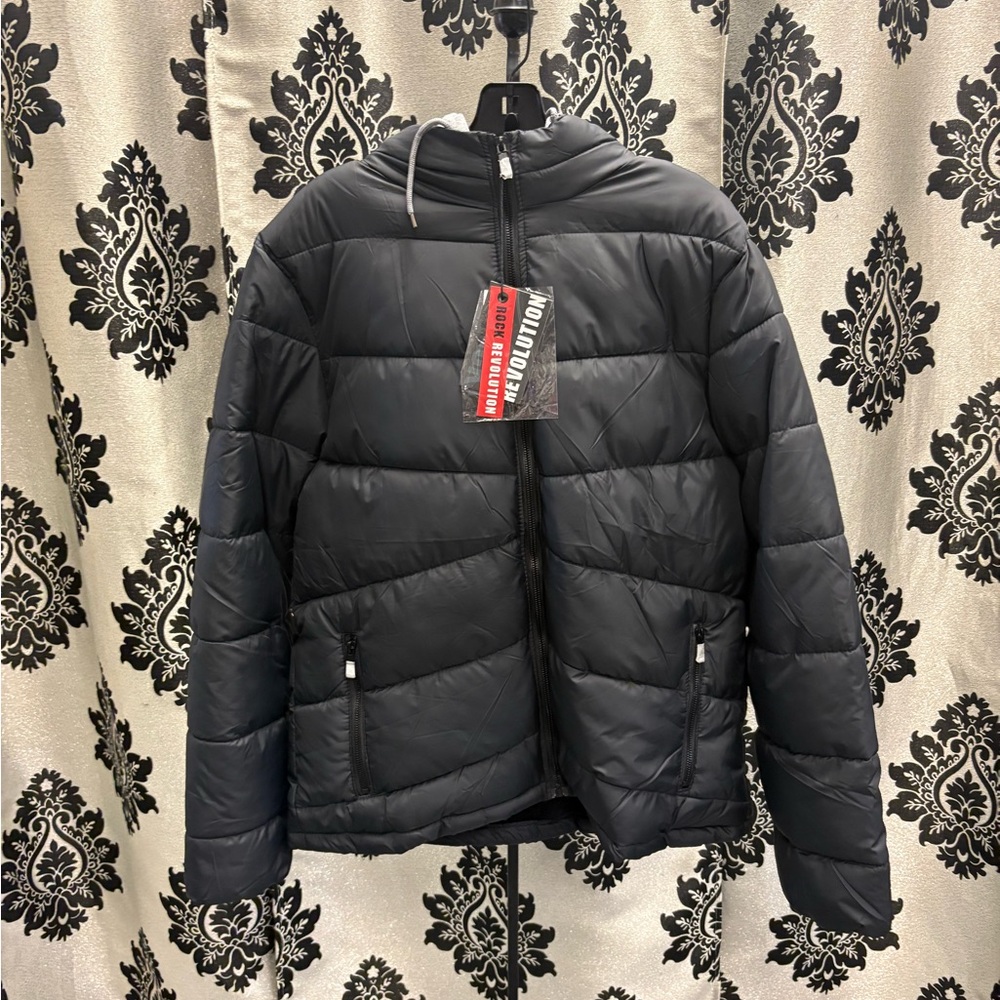 Black Puffer Jacket large